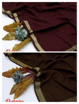 Pack of 2 Shawls | Pashmina Wool ShawlS | Women Sweaters & Jackets | Size: 2.5 x 1.25 Yards| New