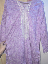 Lawn Kurti | Women Locally Made Kurta | Purple | Medium | New