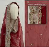 Majestic Red Bridal Suit | Women Bridals | Small | Worn Once