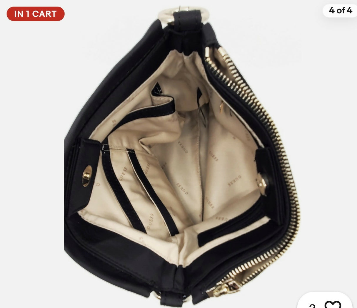 Guess | Women Bags | Crossbody Bags | Small | Black | Worn Once