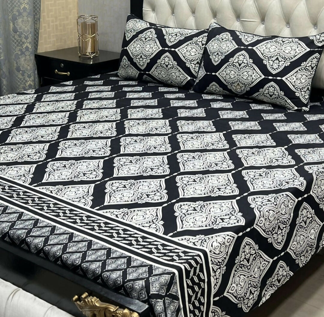 Cotton Double Bedsheets | For Your Home | Home & Decor | Size: 89/92 | Brand New