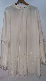 White Western Top | Women Tops & Shirts | XLarge | Preloved