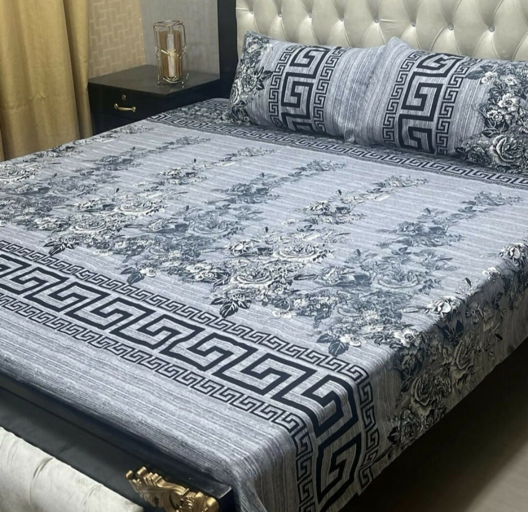 Cotton Double Bedsheets | For Your Home | Home & Decor | Size: 89/92 | Brand New