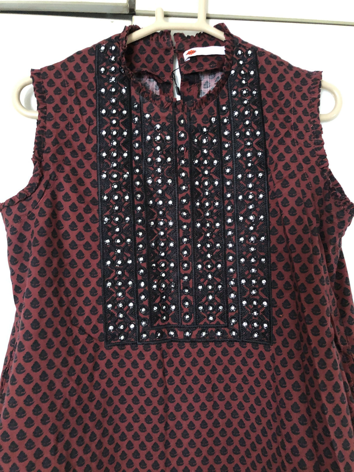 Khaadi | Frock with Mirror Work | Women Frocks & Maxis | Small | Worn Once