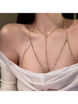 Buy SHEIN Golden Women's Body Bikini Chain in Pakistan