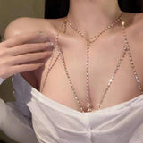 Buy SHEIN Golden Women's Body Bikini Chain in Pakistan