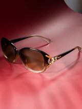 Buy SHEIN Acrylic Frame Boho Style Sunglasses UV Protection in Pakistan