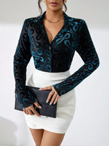 Buy SHEIN Allover Print Button Front Shirt in Pakistan