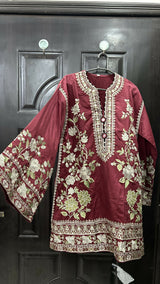 Ethnc | Women Branded Kurta | Small | Red Kurta | Brand New