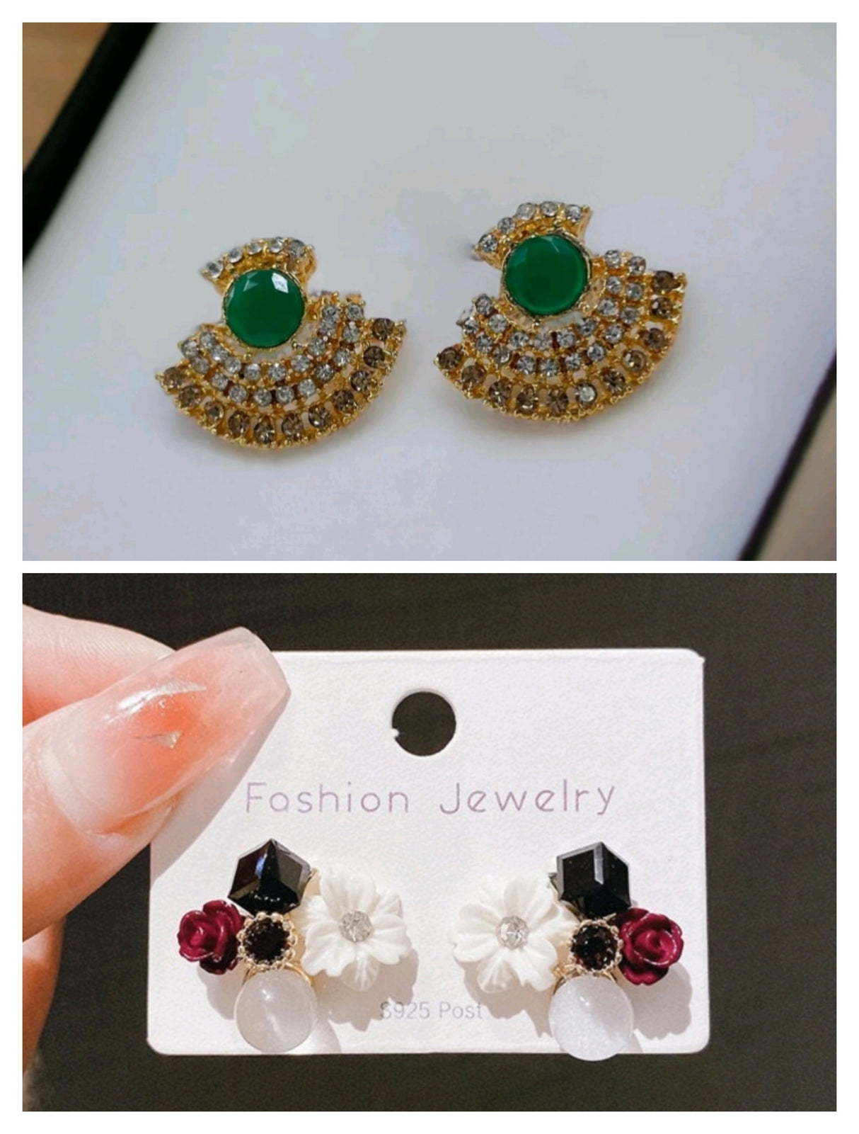 Pack of 2 pairs of earrings (912-204) | Women Jewelry | Earrings | New
