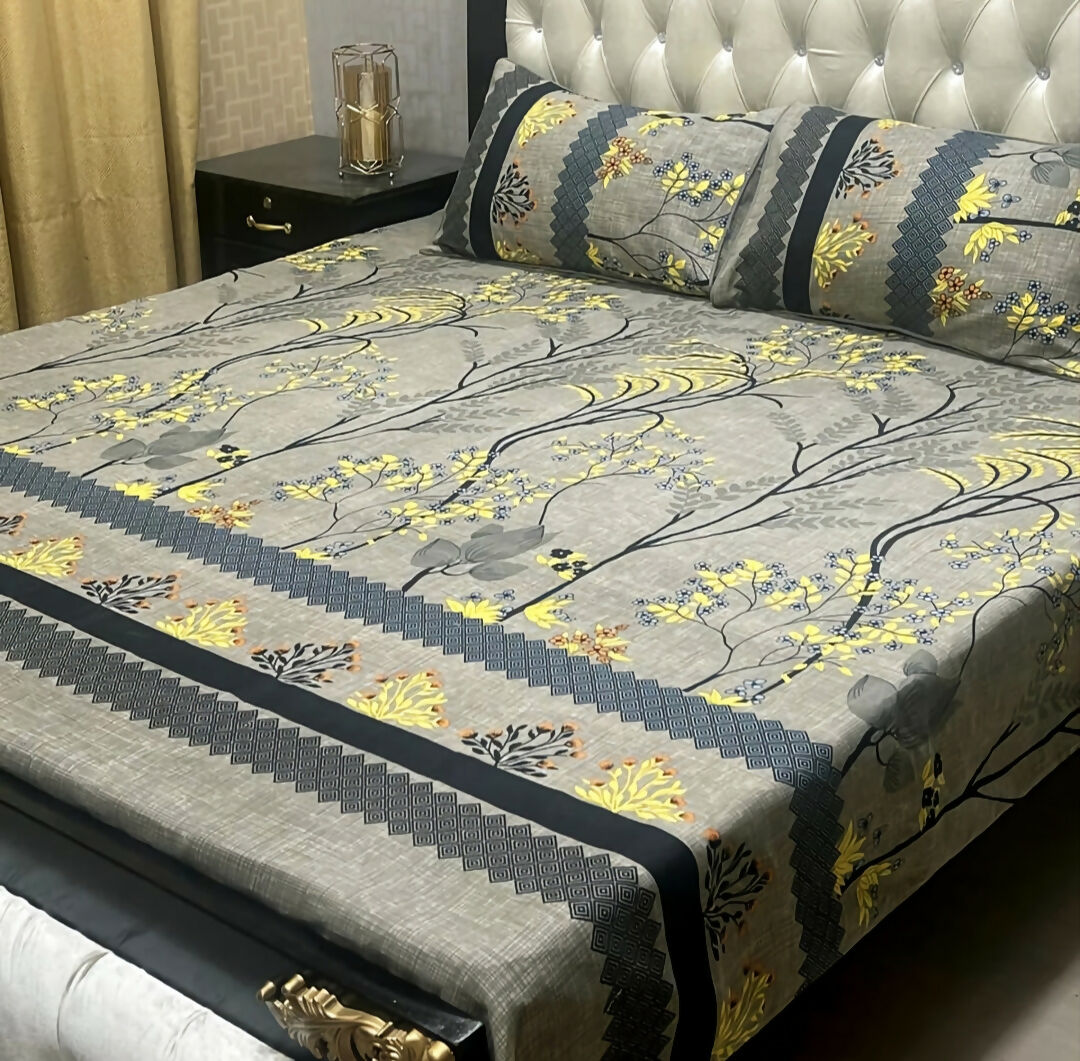 Cotton Double Bedsheets | For Your Home | Home & Decor | Size: 89/92 | Brand New