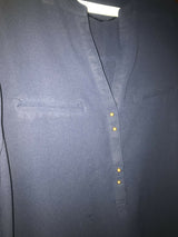 Navy Blue Shirt | Women Locally Made Kurta | Small | Worn Once