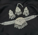 Rectangle Flower Choker Set-00263 | Women Jewelry | Wedding Jewelry & Sets | Brand New