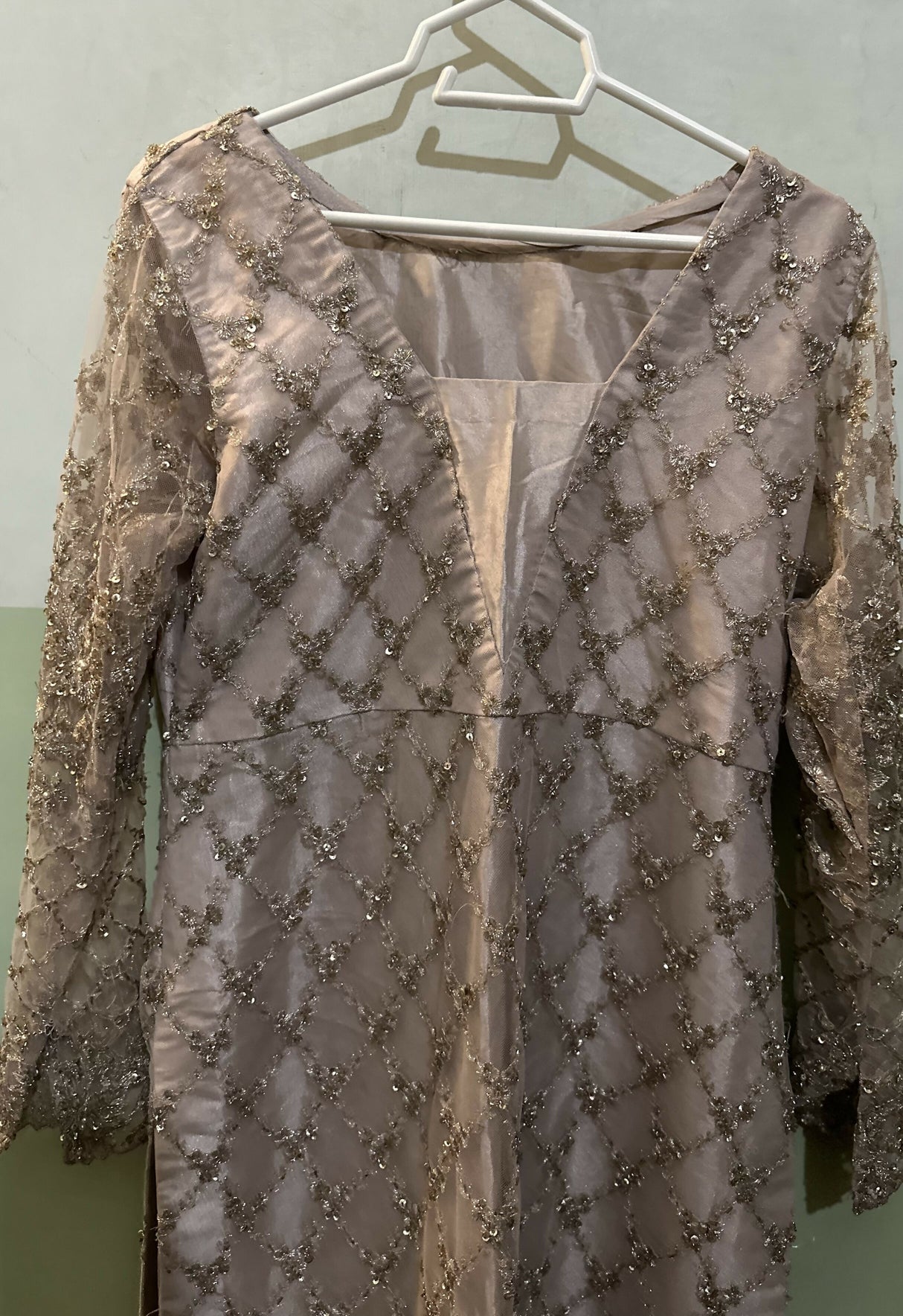 Tea Pink 3Pc Formals | Women Locally Made Formals | Medium | Worn Once