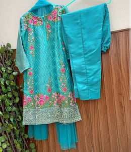 Organza 3 PC Formals | Women Locally Made Formals | Medium | Preloved