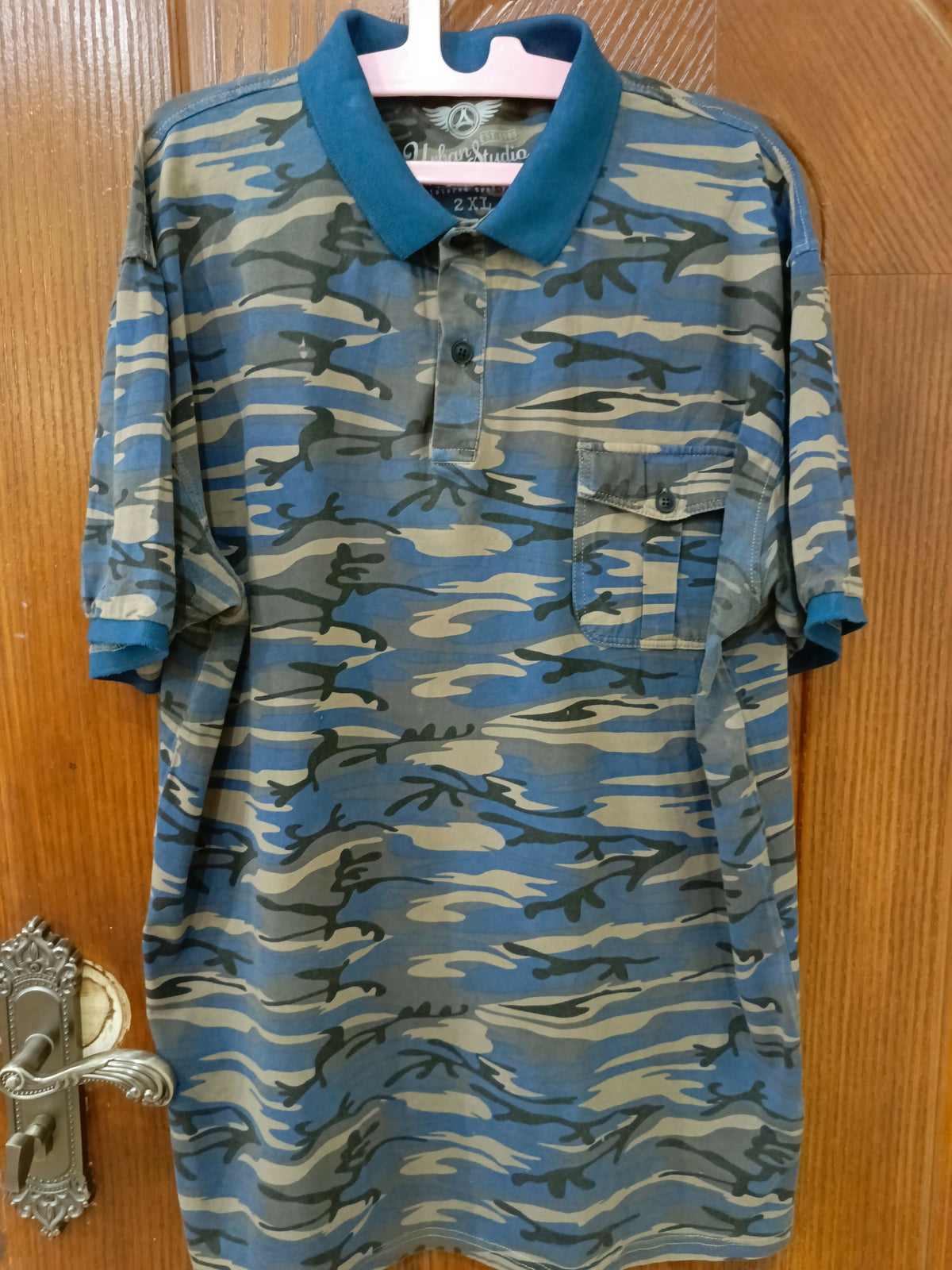 Urban Studio | Men Shirts & Tops | Blue & Grey | XLarge | Preloved