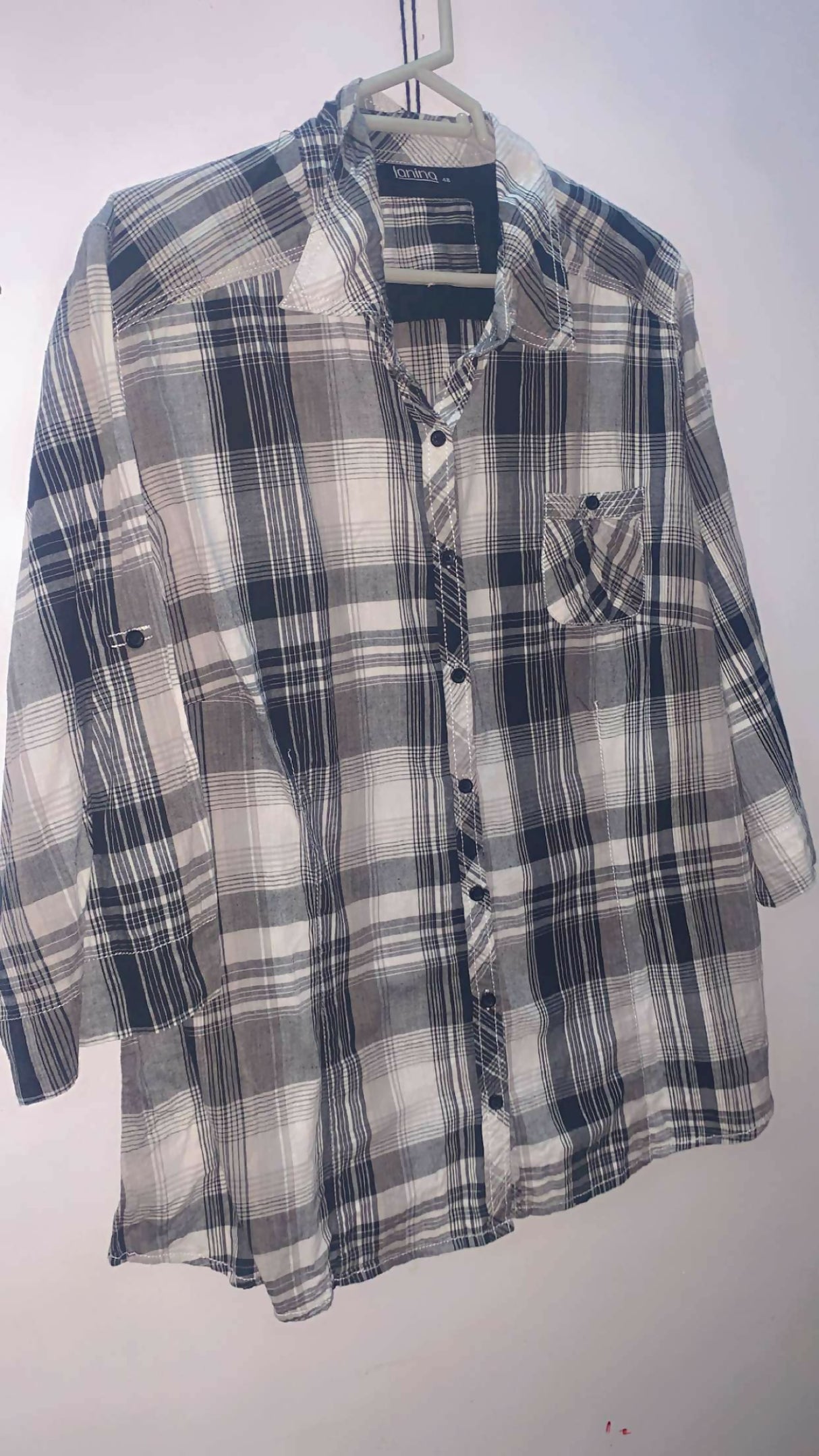Black Button Down | Women Tops & Shirts | Large | Preloved