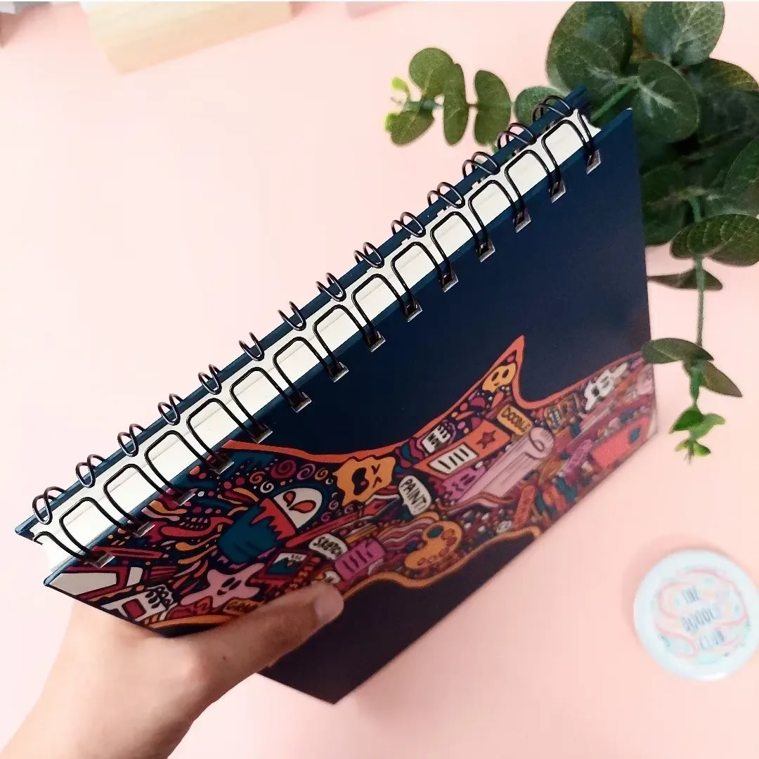 Art Blast - Dark Blue/Grey Sketchbook | For Your Home | Books | Brand New