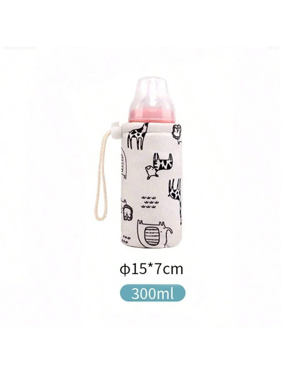 Buy SHEIN Baby Bottle Protective Cover, Portable Cartoon Bottle Sleeve, Outdoor Milk Warmer in Pakistan