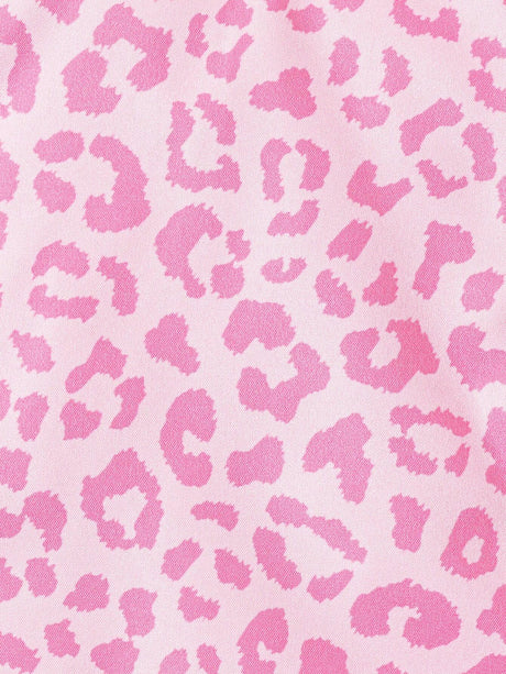 Buy SHEIN Baby Girls' Pink Leopard Print Shirt With Skirt Set For Spring/Summer in Pakistan