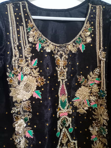 Black Formal Adda work Suit| Women Locally Made Formals | X Large | Preloved