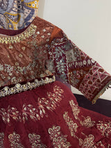 Glorious Red Bridal Maxi | Women Bridals | Medium | Worn Once