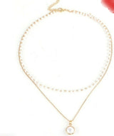 Curb Pearl Necklace -193 | Women Jewelry | Necklaces & Pendants | Brand New