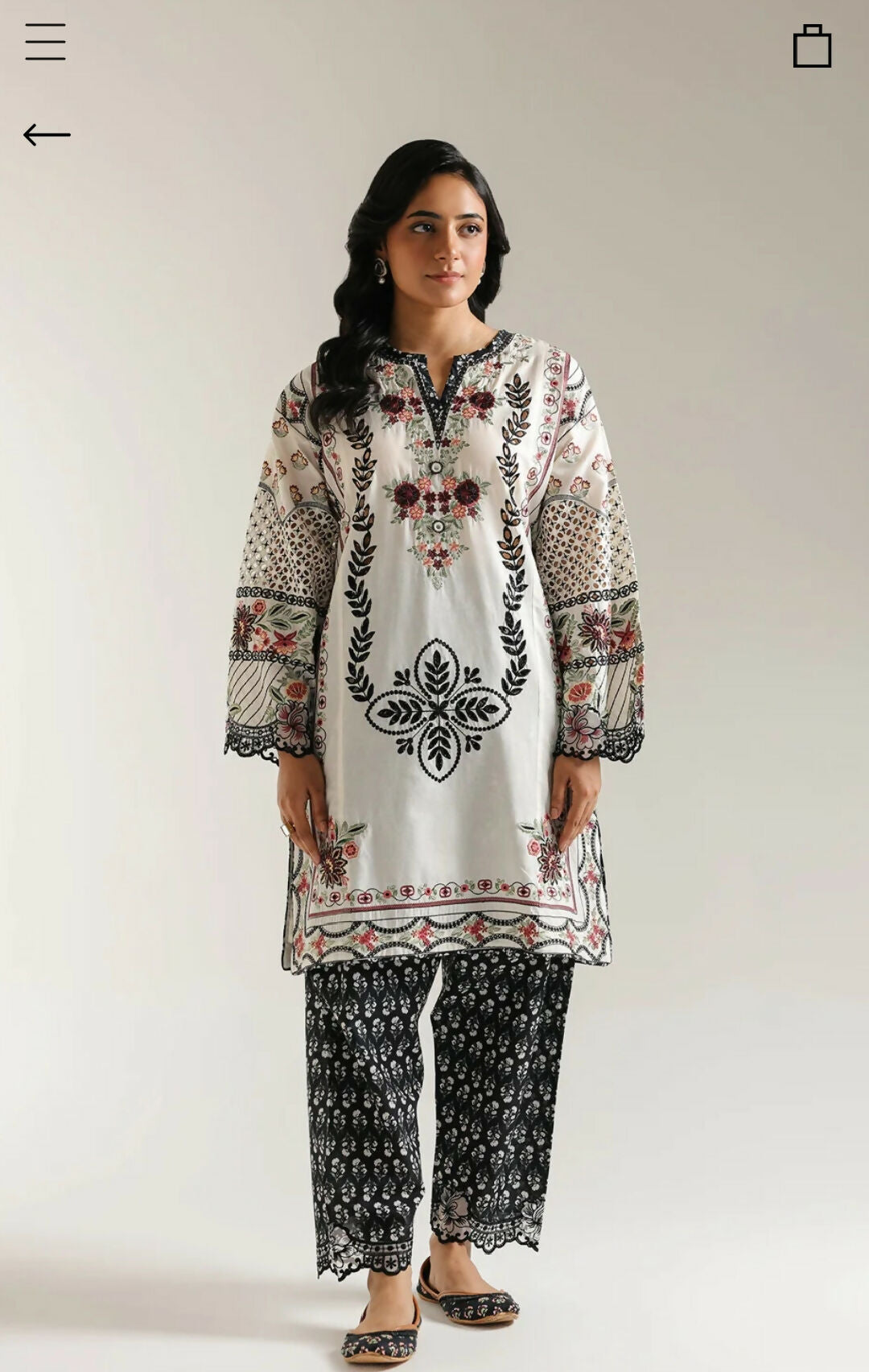 Ethnc | Women Branded Kurta | Small | New