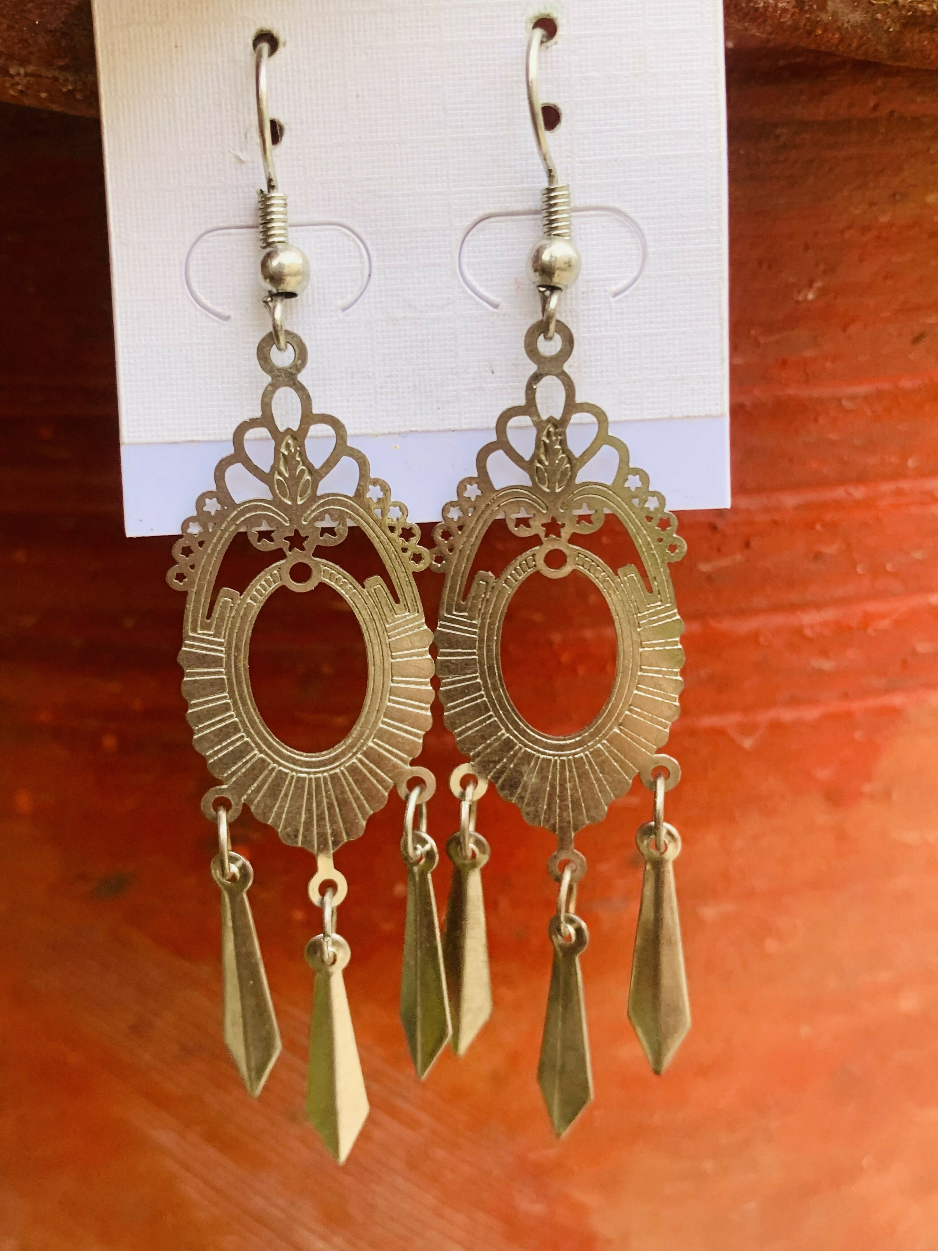 Beautiful Metal Earrings | Women Jewellery | Small | New