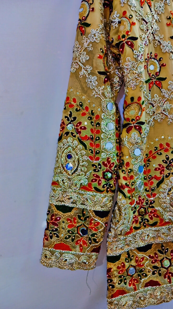 Full Embroidered Shirt | Women Locally Made Foramls | Small | Worn Once