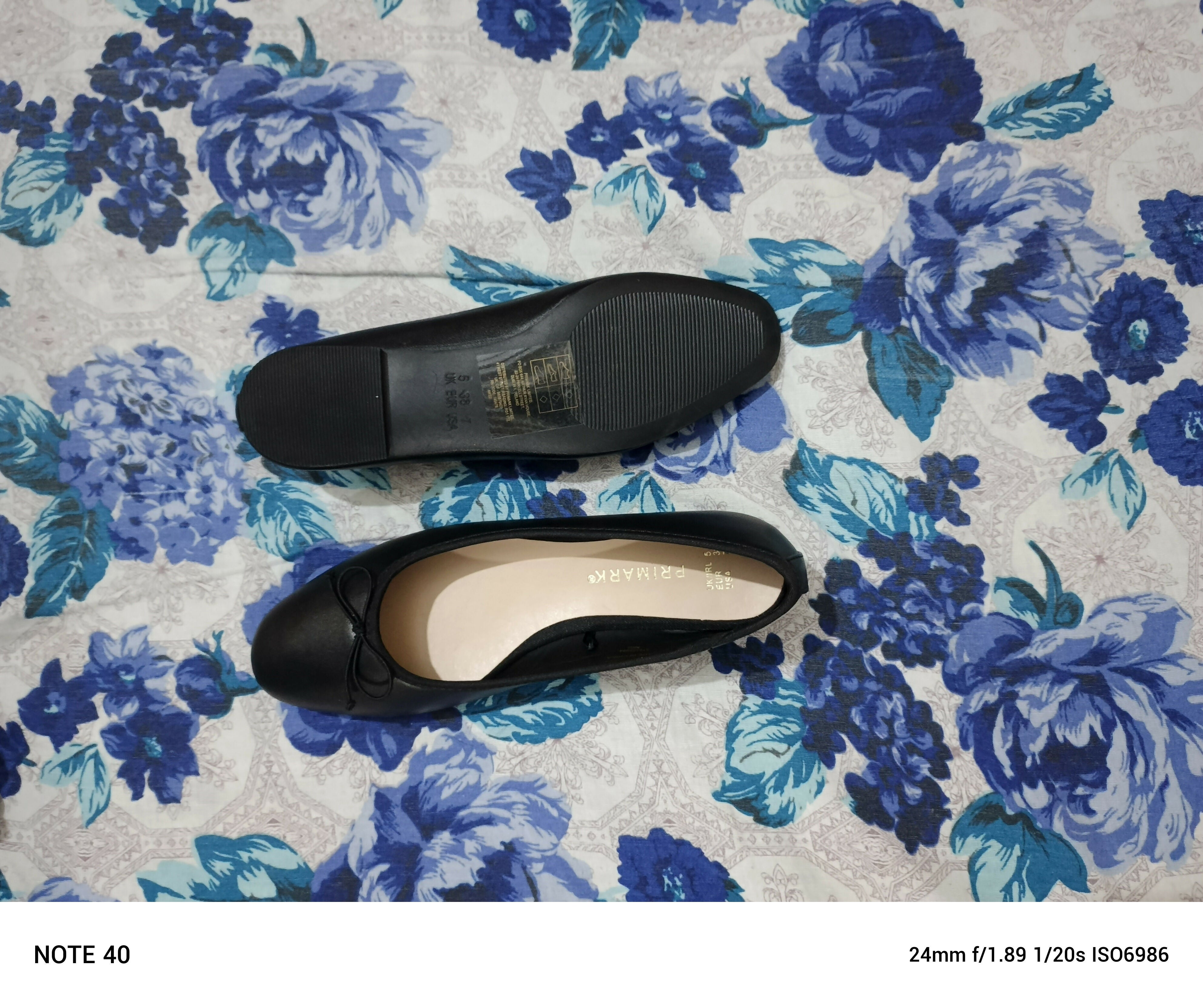 Black flats ballerina | Women Shoes | Size 5 UK | Brand New