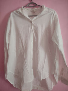 White button down Shirt | Women Western | Medium | Worn Once