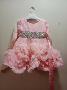 Girls Pink Frok | Girls Skirts & Dresses | Preloved