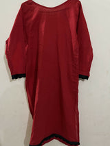 Red Kurta | Women Locally Made Kurta | Small | Preloved