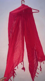 Red Stylish Staller/ Scarf | Women Accessories | Standard | Preloved