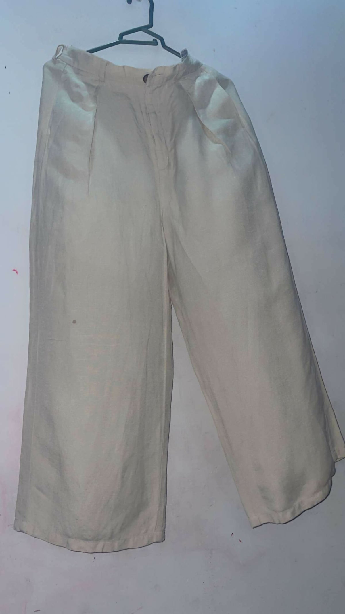 Baggy Pants | Women Bottoms & Pants | Size: 36 | Beige | Preloved