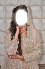 Walima Pink Maxi | Women Bridals | Medium | Worn Once