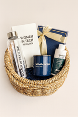 Corporate  Gifts | Glass Bottle, Diary, Basket | Brand New