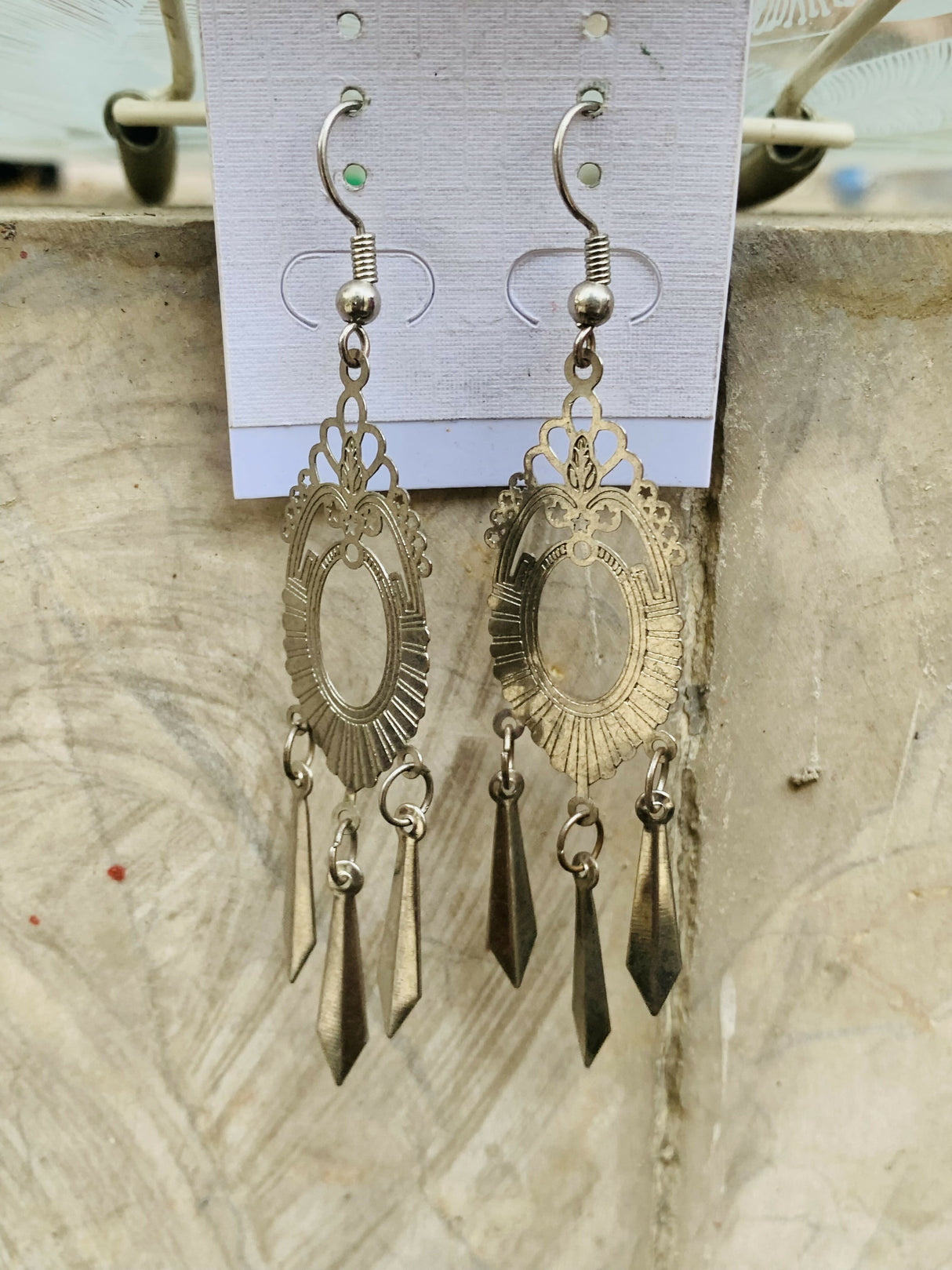 Beautiful Metal Earrings | Women Jewelry | Small | New