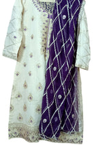 Fancy White Formal | Women Locally Made Formals | Small | Worn Once