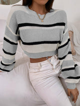 Buy SHEIN Color Block Drop Shoulder Sweater in Pakistan