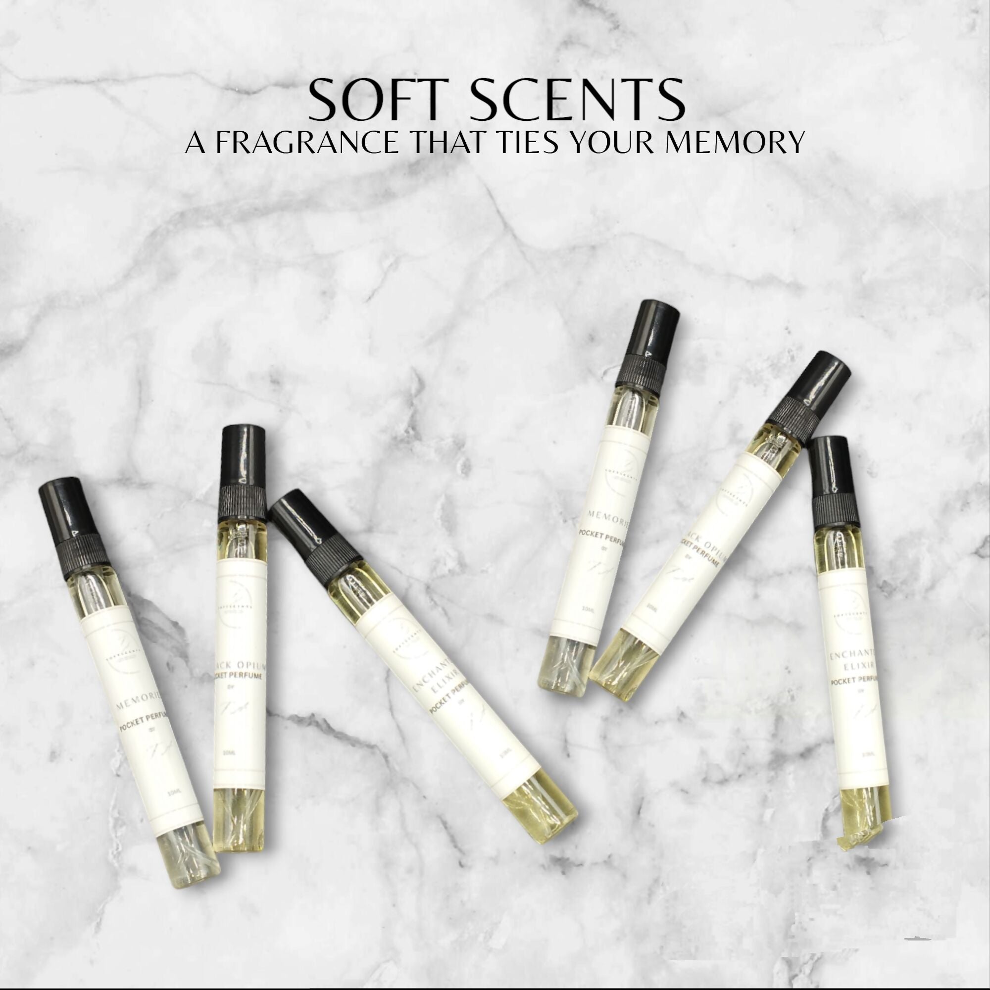 Soft Scents | 6+ Pocket Perfumes | Women Beauty X | Brand New with Tags