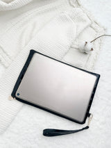 Buy SHEIN Crocodile Embossed Clutch Bag With Wristlet in Pakistan