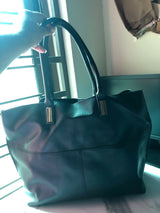 Pure Leather Black Bag | Women Bags | Large | Worn Once
