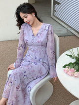 Buy SHEIN DAZY Floral Print Button Front Dress in Pakistan