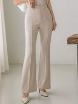 Buy SHEIN DAZY High Waist Seam Detail Flare Leg Suit Pants in Pakistan