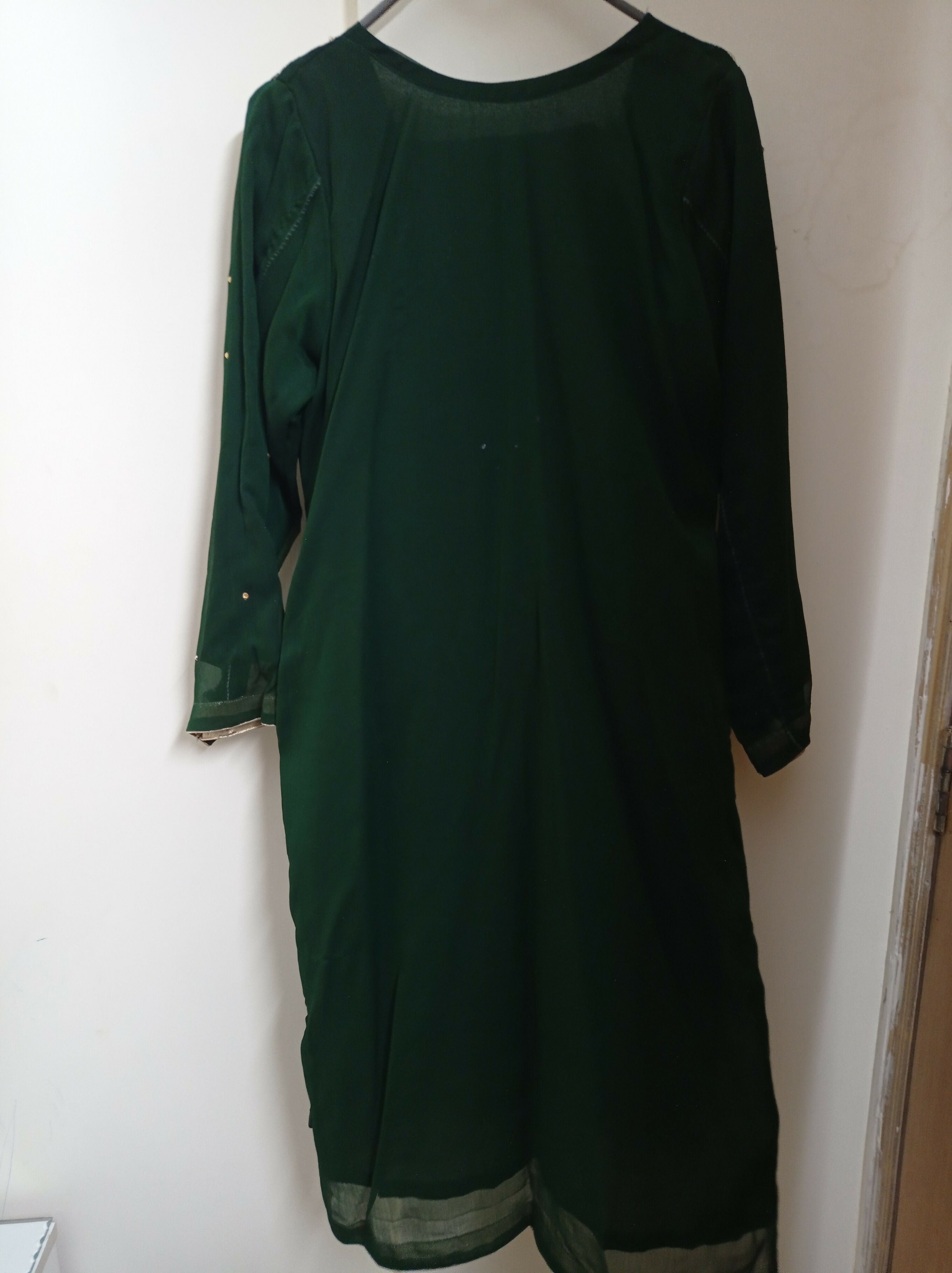 Bottle Green Formal Suit | Women Locally Made Formals | Medium | New