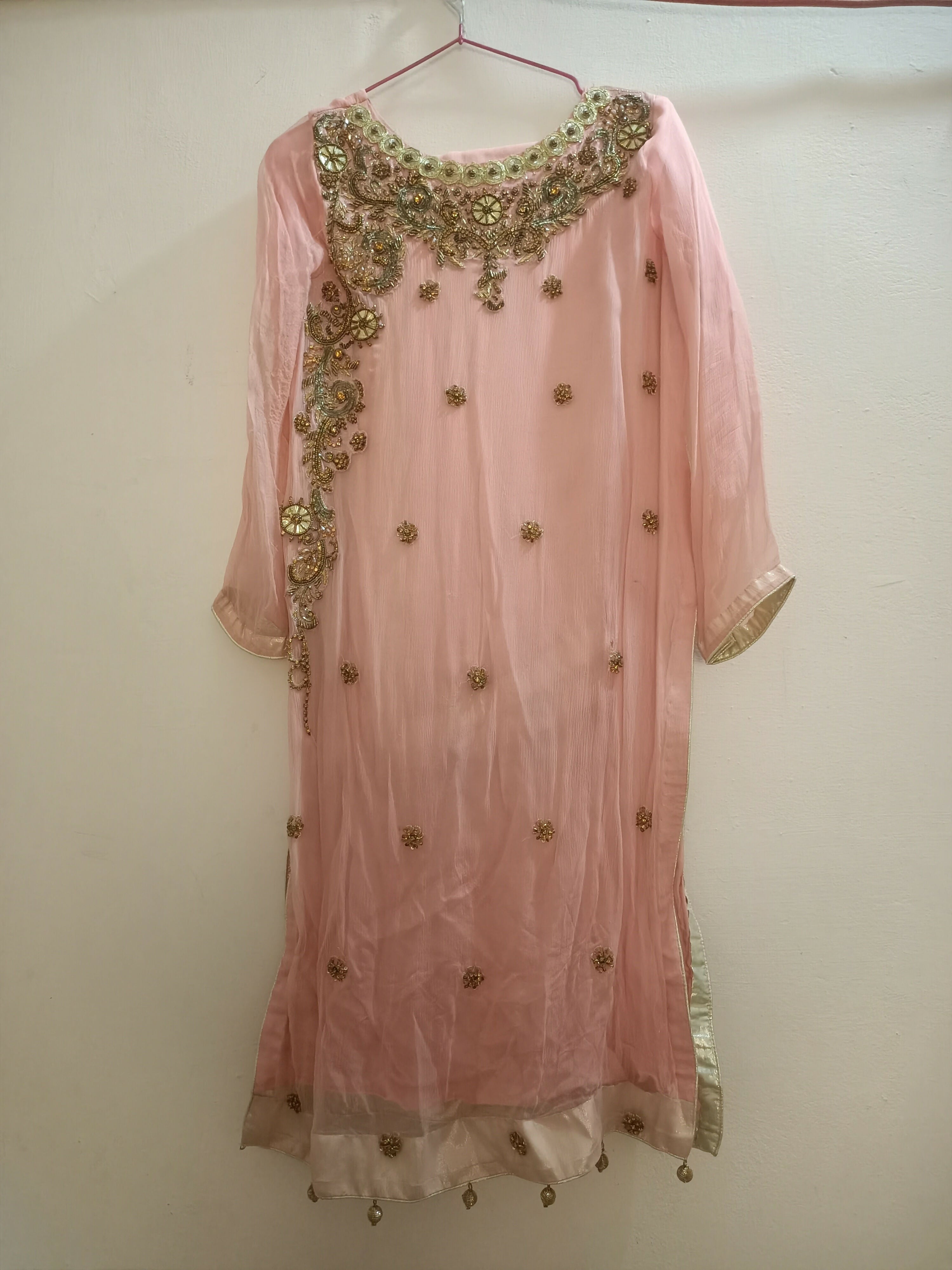 Fancy 3 PC stitched Suit | Women Locally Made Formals | Medium | Worn Once