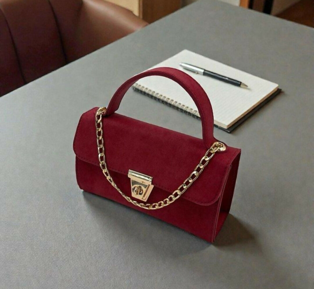 Classic Lock Ladies Handbag-(00076-00079) | Women Bags | Brand New