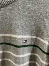 Tommy Hilfiger | Grey Knit Sweater | Men Jackets & Coats | Medium | New